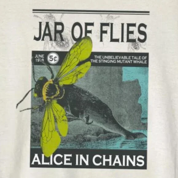 Retro 90s Alice In Chains Jar of Flies Album Sweatshirt Band Rock Music Unisex - Picture 3 of 4